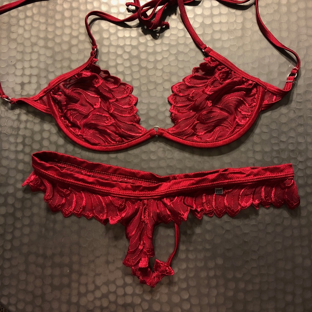 Red Wicked Weasel Bikini Large
